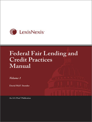 cover image of Federal Fair Lending and Credit Practices Manual